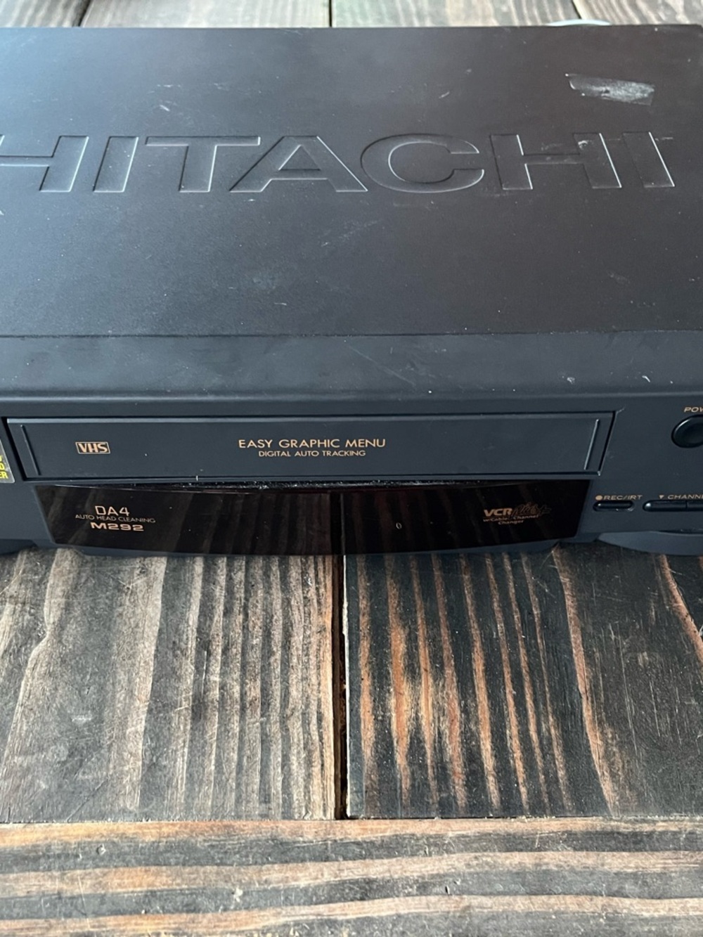 Hitachi VHS VCR Player - Black